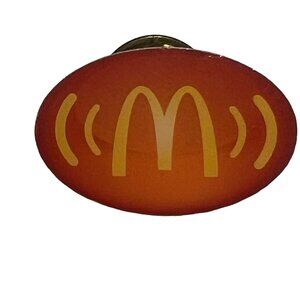 McDonalds Collectable Pin Free Wifi Lapel Hat 2010 Advertising Tie Tack